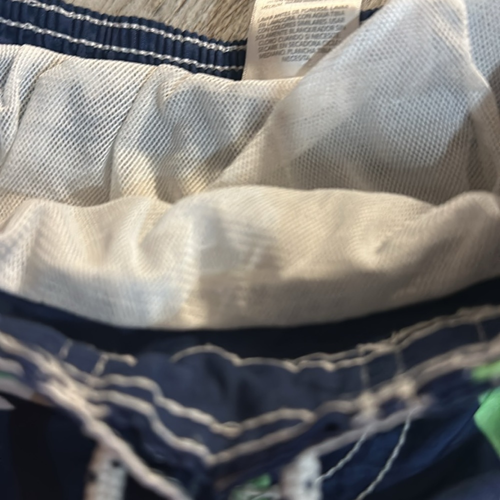 Carters Kids Shark Print Swim Trunks 4T - Picture 4 of 4